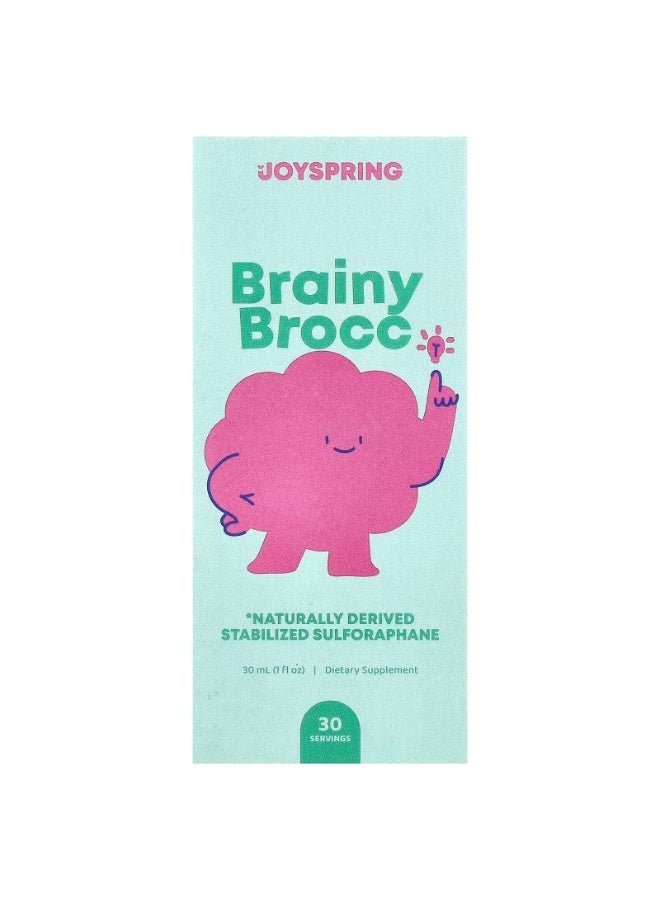 JoySpring, Brainy Brocc, 1 fl oz (30 ml) - Image 1