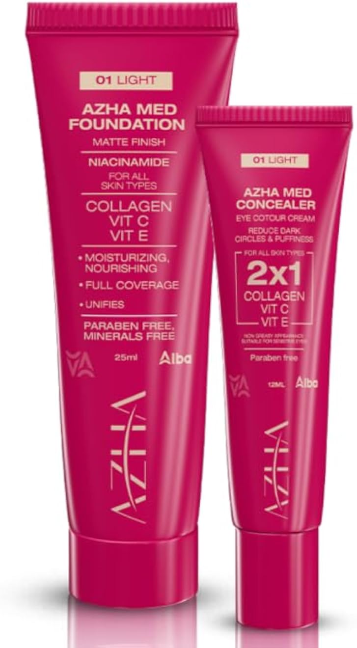 Concealer 12 ml 01 + Foundation 01 25 ml