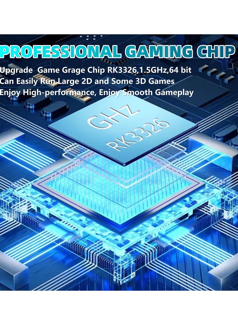 جوشبيرغ جهاز ألعاب محمول R36 ألترا ريترو، شاشة كبيرة IPS مقاس 4 بوصات بدقة 720x720، محمل مسبقًا بأكثر من 20000 لعبة كلاسيكية، نظام لينكس مفتوح المصدر مع واي فاي للعب الجماعي، نظام ألعاب محمول للسفر، هدية للأطفال والكبار - Image 4