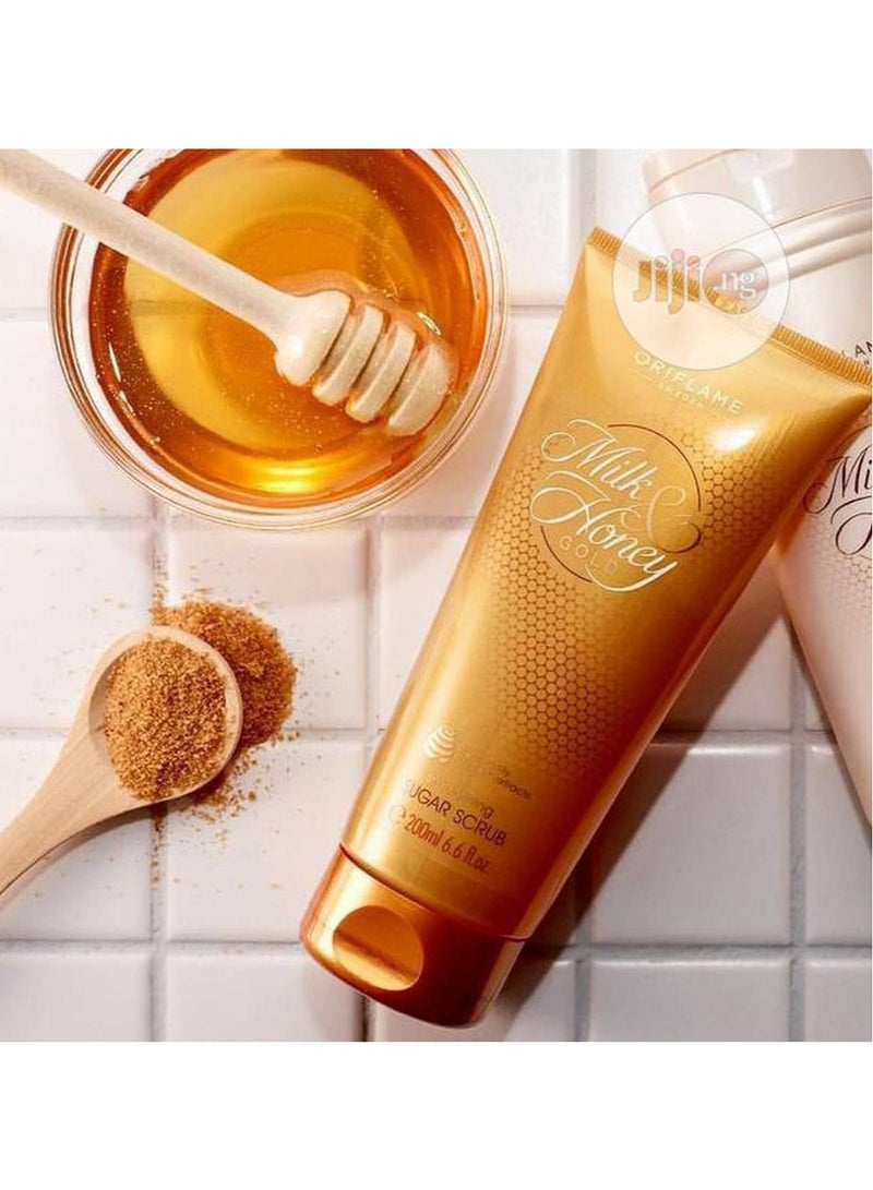 أوريفليم مقشر السكر بالحليب والعسل 75 جم عبوة من قطعتين - Image 2