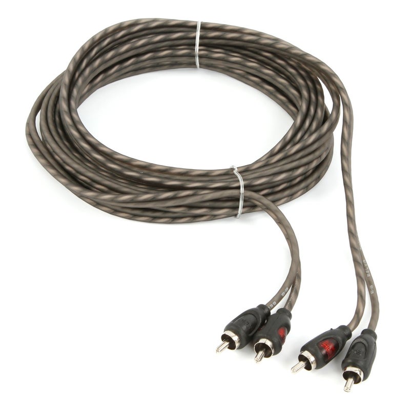 BELVA BBIC5 Professional Grade 5m (16.4 Ft) 2-Channel RCA Audio Interconnect Cable (CCA) - Image 4