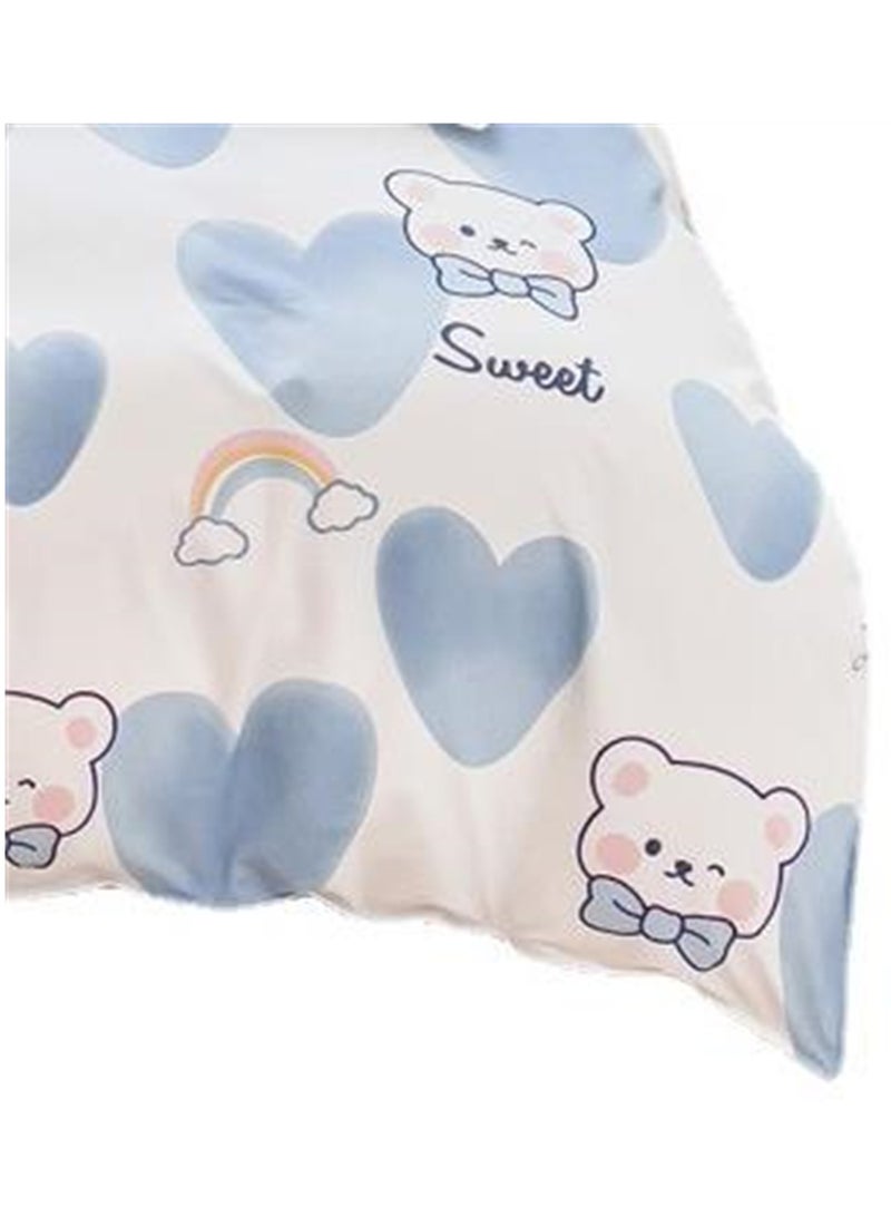 4pcs bedding set 2 pillowcases 1 quilt cover 1 bed sheet four-piece set with creative and fashionable styling - Image 4