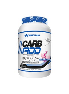 Muscle Add Carb Add-30Serv.-1500G-Cotton Candy