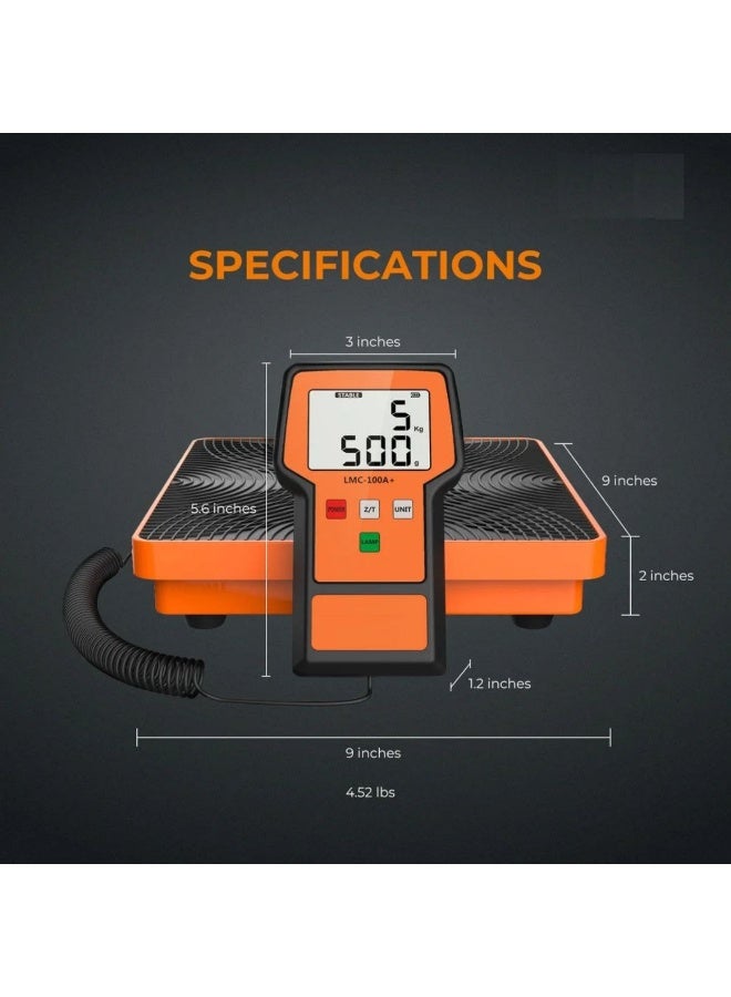 Elitech Refrigerant Charging and Recovery Digital Scale 50KG LMC-100F+ - Image 3