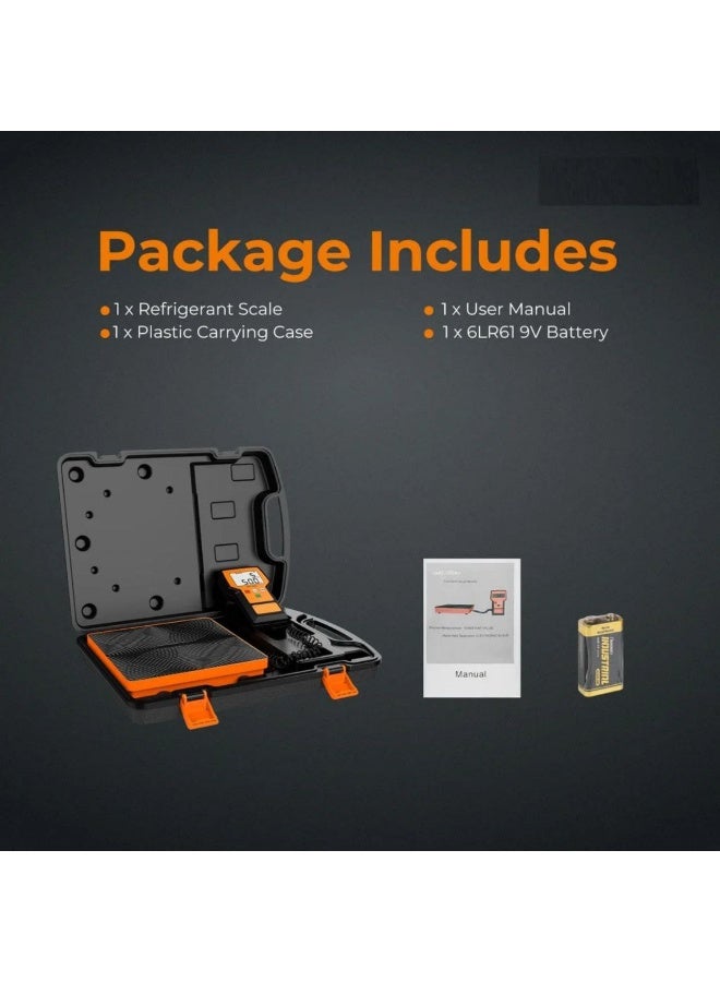 Elitech Refrigerant Charging and Recovery Digital Scale 50KG LMC-100F+ - Image 4
