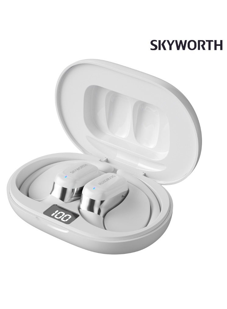 Skyworth Skyworth SEB004 Wireless Bluetooth Headset-White  - Image 1