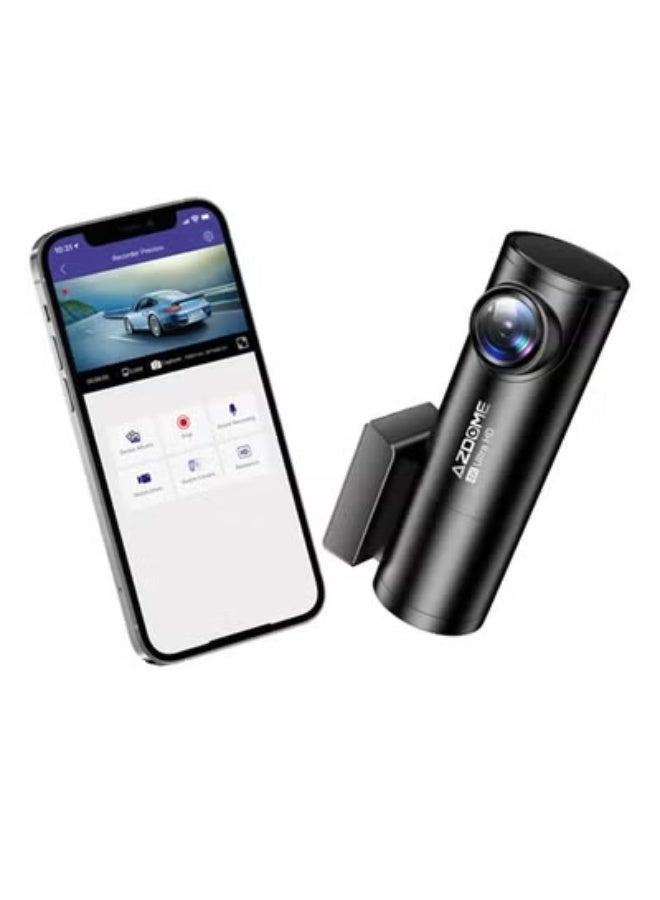 كاميرا سيارة M300S 4K+1080P مع كاميرا خلفية وGPS وWiFi ورؤية ليلية (مع 64GB مجاناً) - Image 1