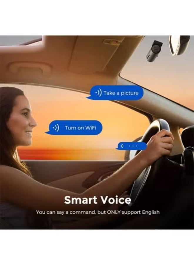 كاميرا سيارة M300S 4K+1080P مع كاميرا خلفية وGPS وWiFi ورؤية ليلية (مع 64GB مجاناً) - Image 5