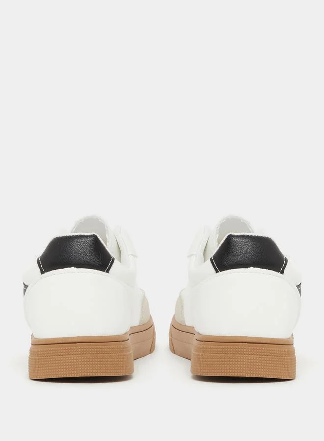 Styli Paneled Retro Sneaker