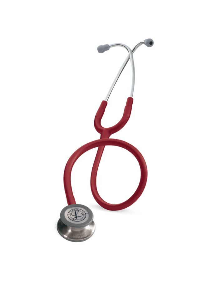 ليتمان سماعة طبيب ليتمان كلاسيك III (Littmann Classic III) - لون أحمر بورجوندي - موديل 5627. - Image 2
