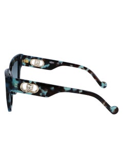 Liu Jo FULL RIM ACETATE ACETATE LIU JO SUNS LJ777S 5318 (428) PETROL TORTOISE  - Image 4