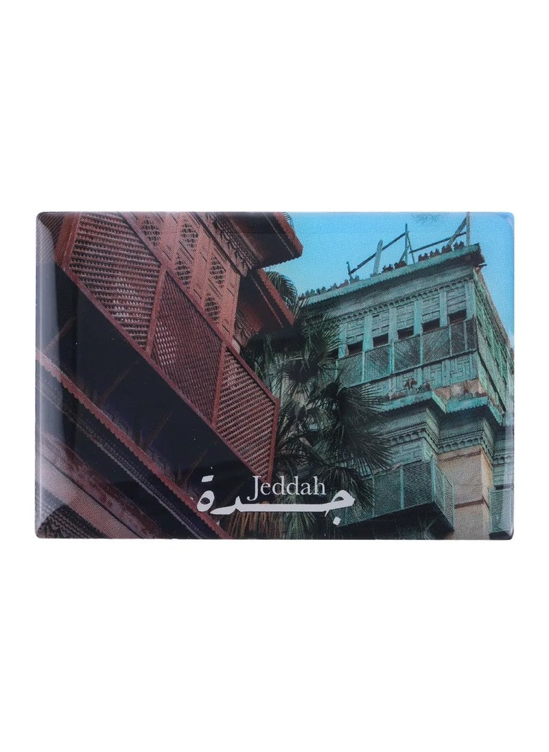 SHABABUNA x HNAK Shababuna x HNAK Jeddah Fridge Magnet PCTQ-1  - Image 1