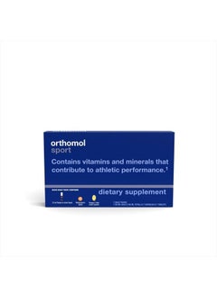 Orthomol Sport Vial, Sports Nutrition Supplement, 7-Day Supply, Vitamins A, B, C, D, E, Zinc, Iodine  - Image 1