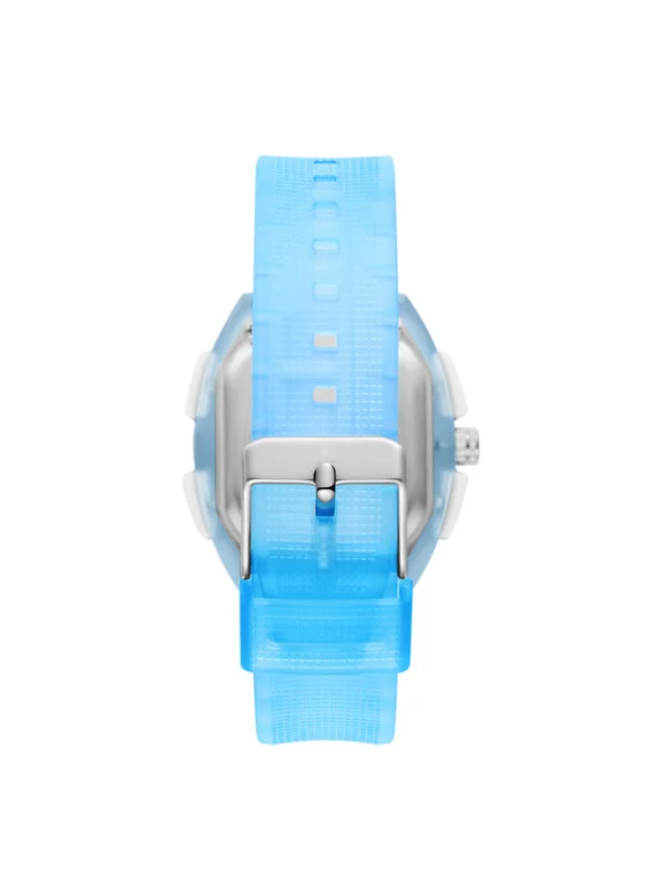أسترو Astro A24803-PPLW Kids Analog-Digital Display Watch & Polyurethane Strap Light Blue