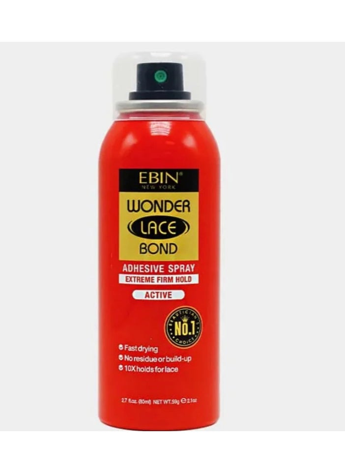 EBIN NEW YORK EBIN Wonder Lace Bond Adhesive Spray (Extreme Firm Hold) 80ml 