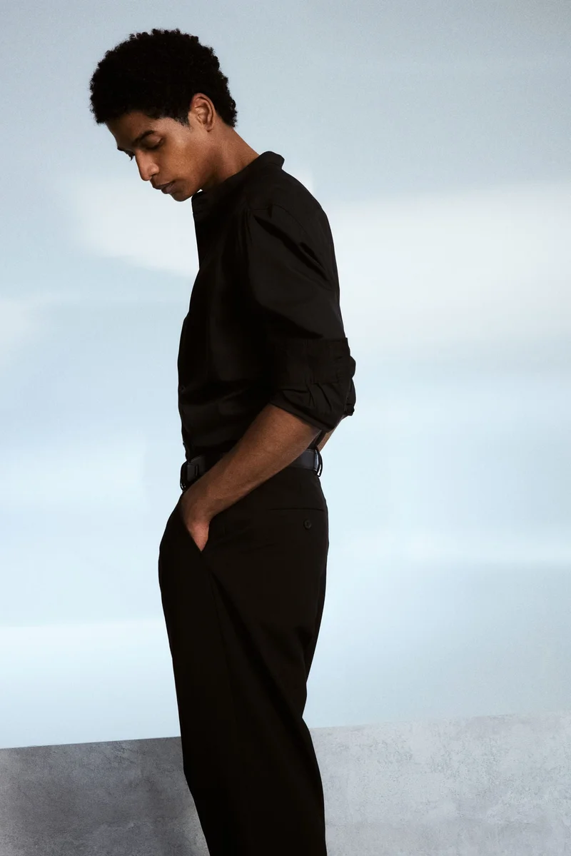 H&M Regular Fit Grandad shirt