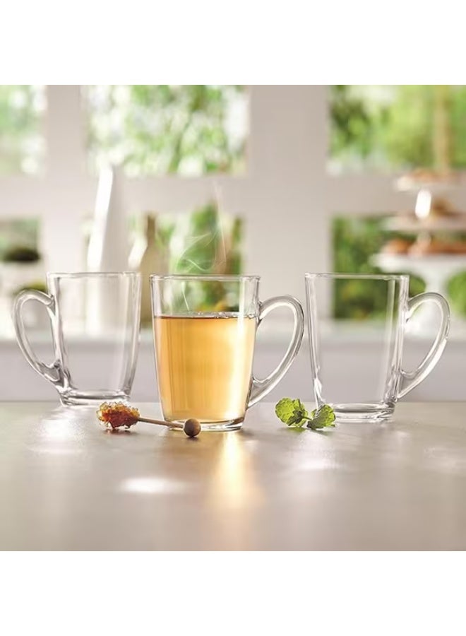 لومينارك كوب شاي زجاجي أنيق ومتين، شفاف، سعة 160 مل - Image 2