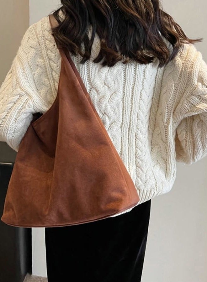 Pocadri Womens Fashion Shoulder Bags Large Tote Bag Retro Purse Handbag Casual Work Ladies Top Handle Satchel - Image 3