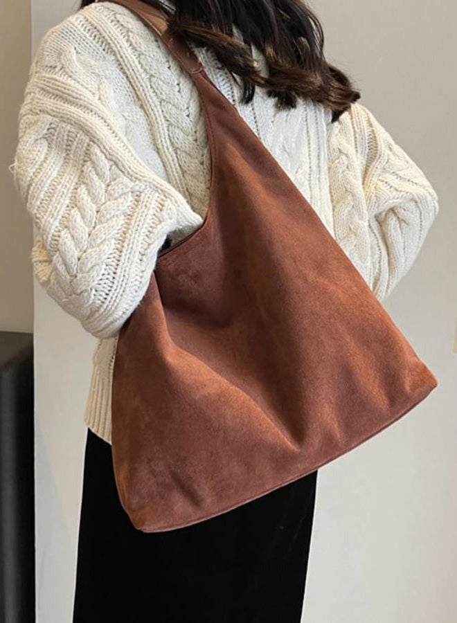 Pocadri Womens Fashion Shoulder Bags Large Tote Bag Retro Purse Handbag Casual Work Ladies Top Handle Satchel - Image 2