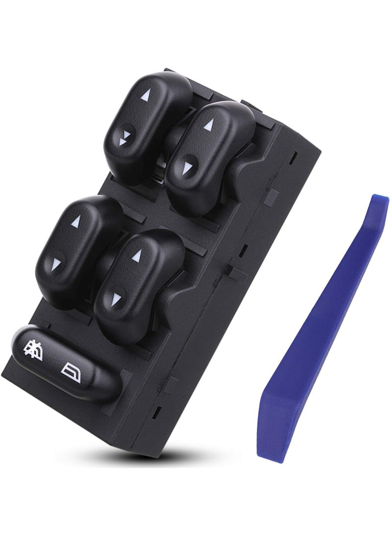 TLAXCA Power Master Window Switch, Compatible with 2004-2008 Ford F150, 2003-2006 Ford Expedition, 2003-2008 Crown Victoria, Lincoln Mark LT, Mercury Grand Marquis and Marauder, OE 5L1Z14529AA 901339  - Image 1