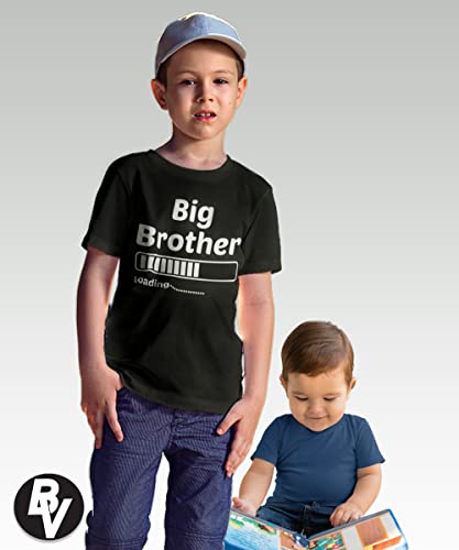 BROOKLYN VERTICAL Big Brother T-Shirt for Big Bro Announcement, Promoted to Big Brother, Everyday Wear| Toddler to Big Boy Sizes  (18/20, Combo F) - Image 2