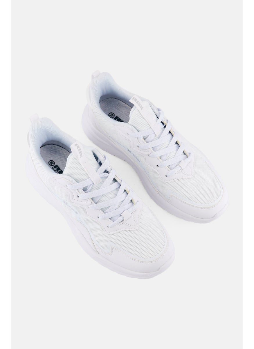 RBX Women Lace Up Outdoor Shoes, White  - Image 4