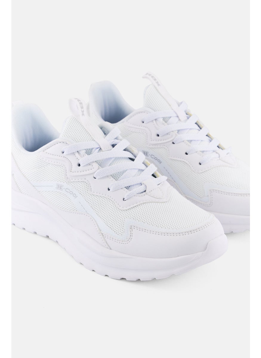 RBX Women Lace Up Outdoor Shoes, White  - Image 3