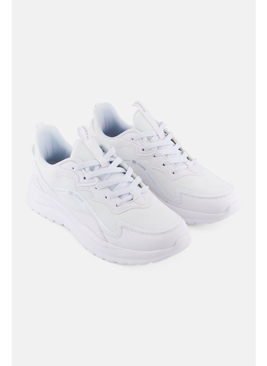 RBX Women Lace Up Outdoor Shoes, White  - Image 1