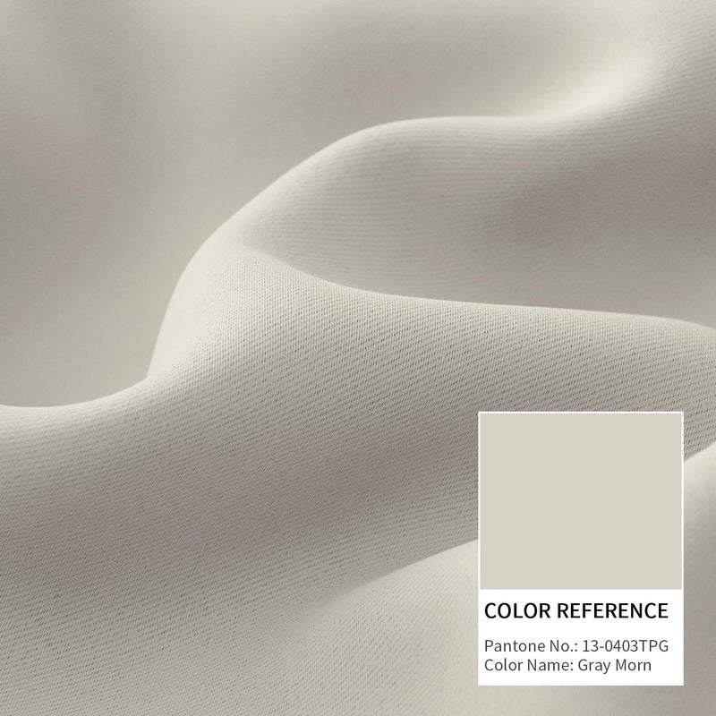 BGment Wide Blackout Curtains 63 inch - Rod Pocket and Back Tab Thermal Insulated Room Darkening Curtains for Living Room  70 x 63 Inch  Natural Camel  2 Window Panels - Image 4