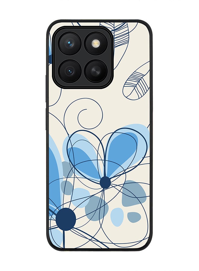 Stylizedd For Honor X8c Case,Slim fit Camera Protection, Shockproof Thin Phone cover  - Daisy Lines