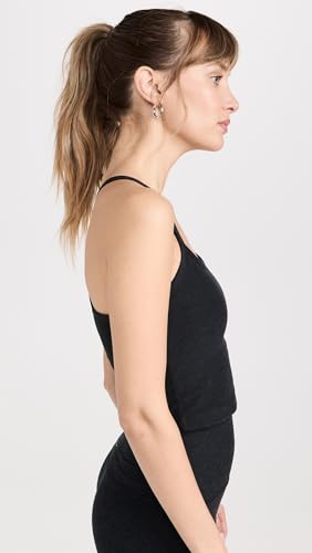 Beyond Yoga Women's Spacedye Slim Racerback Cropped Tank, Darkest Night, L - Image 4