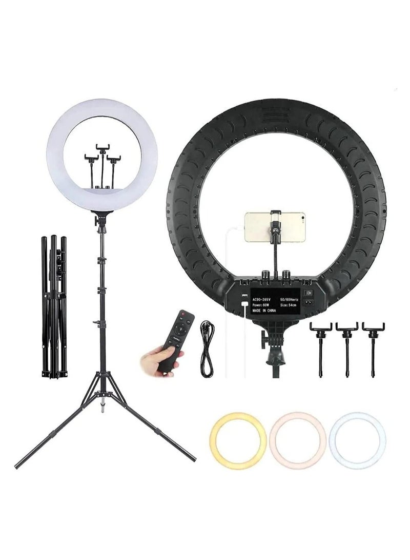 RL Professional RL-18 Makeup Selfie Studio Video Ring Lamp For Live Show Streaming LED Ring Light - Image 1