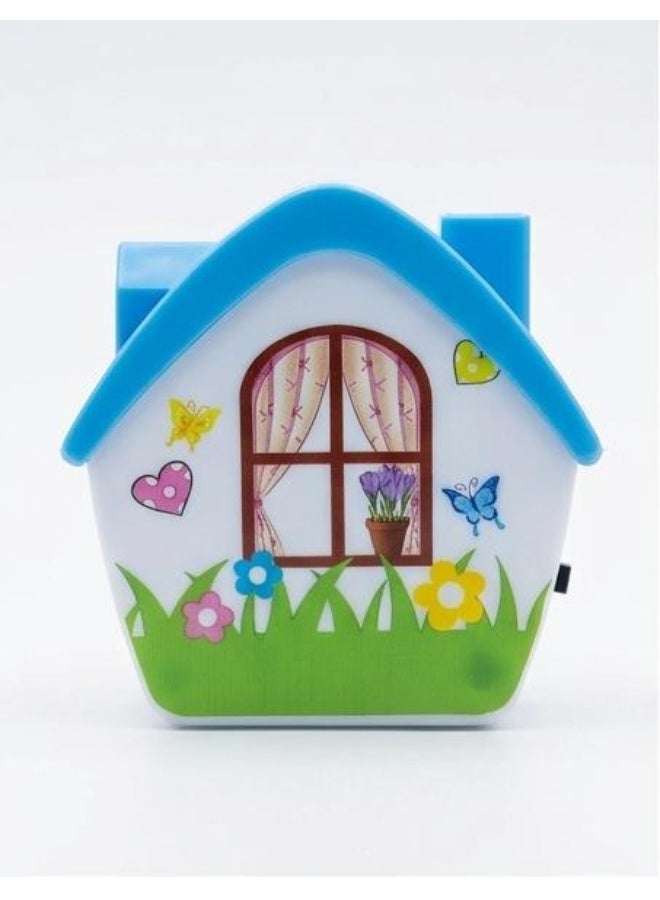 "Wanasa 'Happy Home' Illuminated Night Light - Perfect Decor for Bedrooms and Kids' Rooms, 1W White Light - Image 2