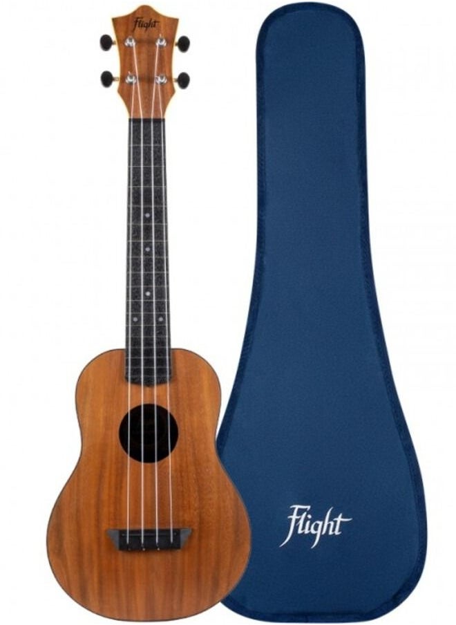 FLIGHT Flight TUS55 Acacia Soprano Travel Ukulele 