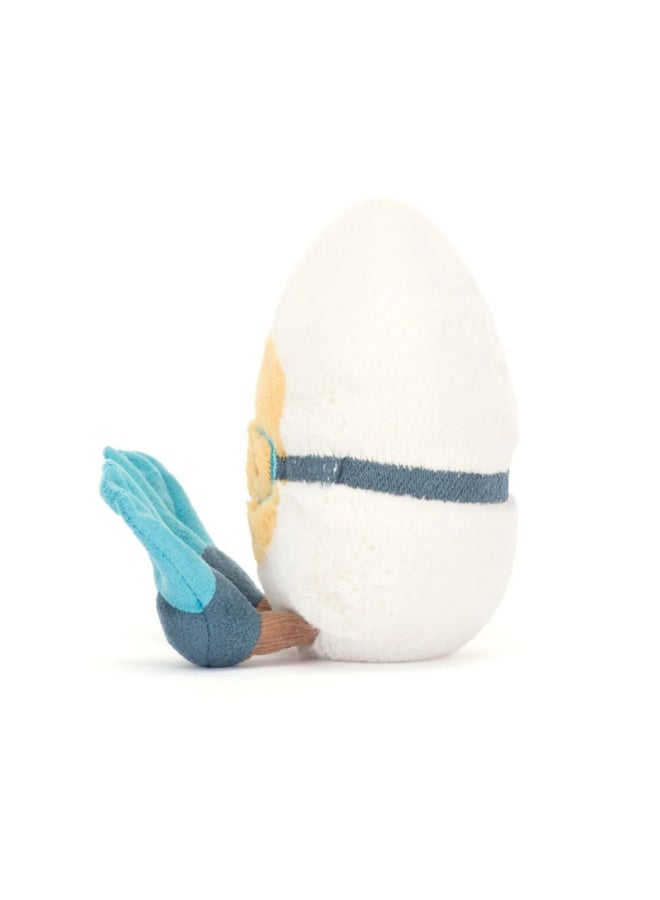 Jellycat Amuseables Boiled Egg Scuba Outfit Jellycat Food Jelly Cats Stuffed Toys Jellycats Plushies Birthday Gifts for Women - Image 4
