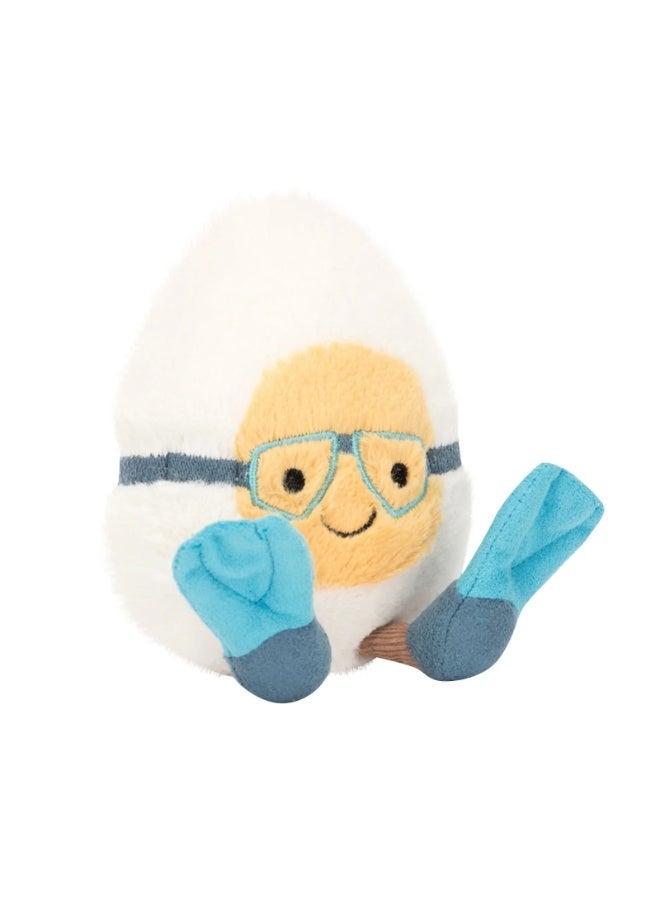 Jellycat Amuseables Boiled Egg Scuba Outfit Jellycat Food Jelly Cats Stuffed Toys Jellycats Plushies Birthday Gifts for Women - Image 5
