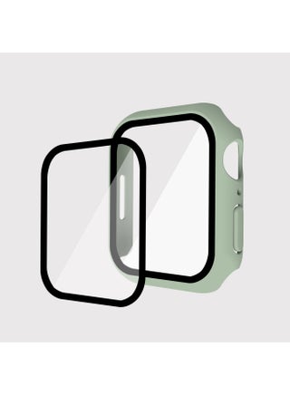 Suitable For Iwatch9 Watch Protective Shell PC Hard Shell Tempered Film Integrated Protective Cover 8/7/6 For Apple Watch Case-Color:Mint Green-Exterior Dimension:45mm(7 Generations With Keys) - pzsku/ZB5C5960752CA0C328773Z/45/1746229073/e9d2ec7a-9ecb-4d32-8541-6b1af382998b