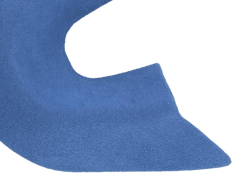 Steering Wheel Trims Covers Suede Interior Decoration Replacement for MINI F54 F55 F56 F57 F60 - Premium Suede Material, Easy Installation, for Mini F Series (Blue) - Image 4