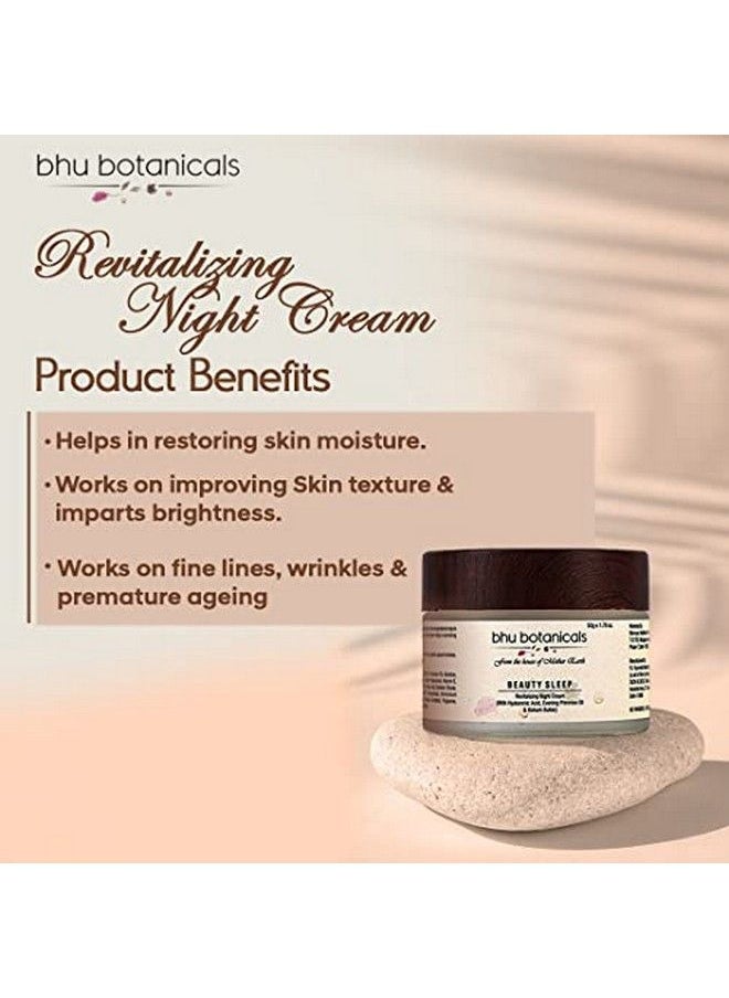 bhu botanicals Beauty Sleep Revitalizing Night Cream 50G  - Image 5