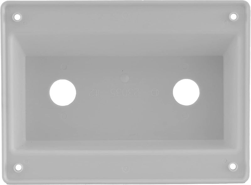 RecPro Faucet Bezel | Stand Off Faucet Cover (White) - Image 3