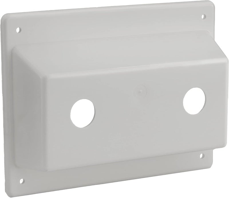 RecPro Faucet Bezel | Stand Off Faucet Cover (White) - Image 1
