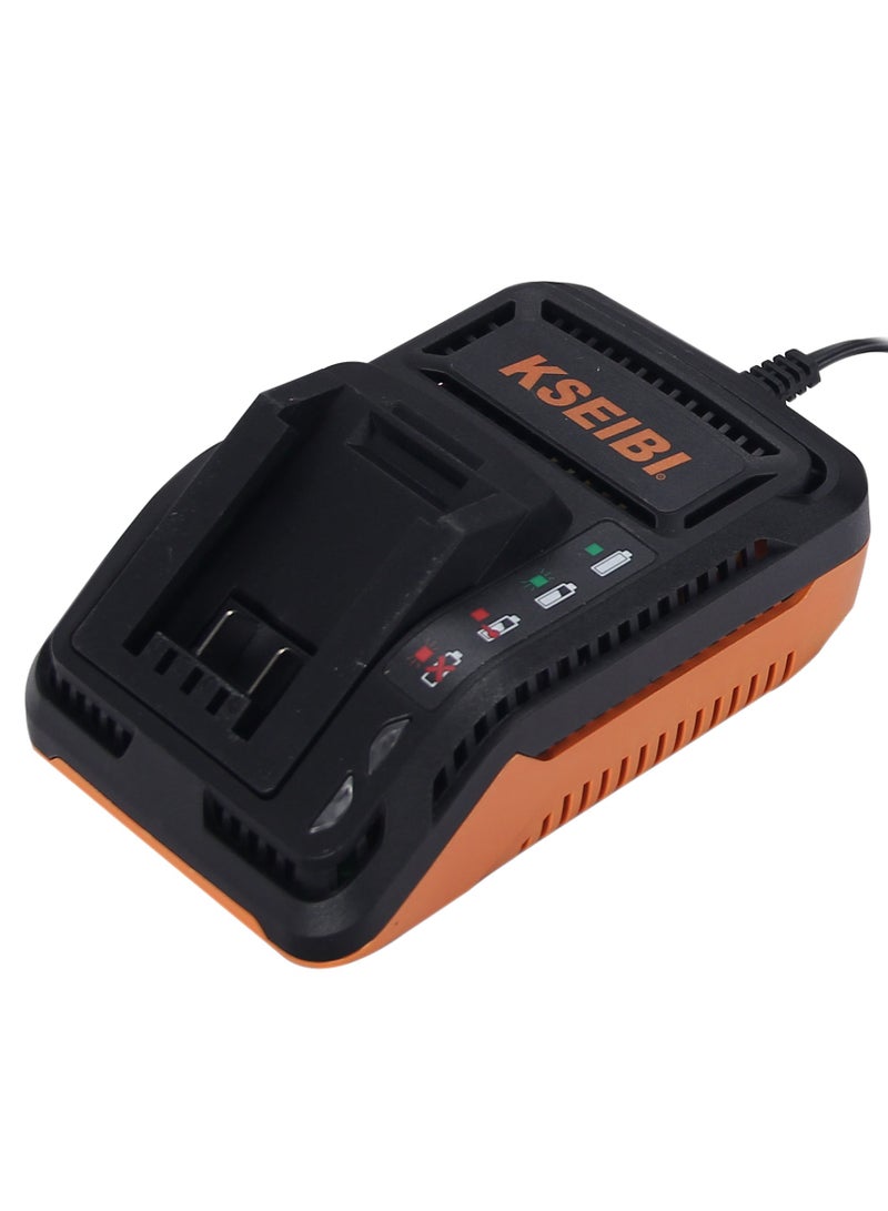 KSEIBI 20V Cordless Angle Grinder, 125MM, 1 Battery 201C, Professional Cordless Cutting Tool, Brushless Motor Grinder Tool, Metal Cutting, Sanding, Polishing, Tile Cutting, Rust Removal. - Image 3