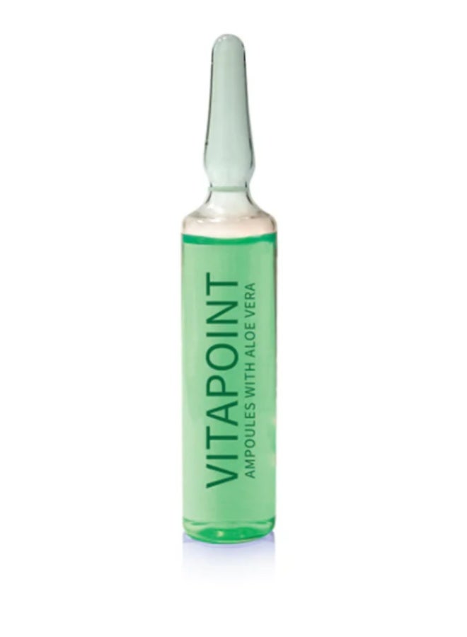 Vitapoint Hair Ampoules with Aloe Vera 5 × 10ml - Hydration Boost for Soft & Healthy Hair - Image 2