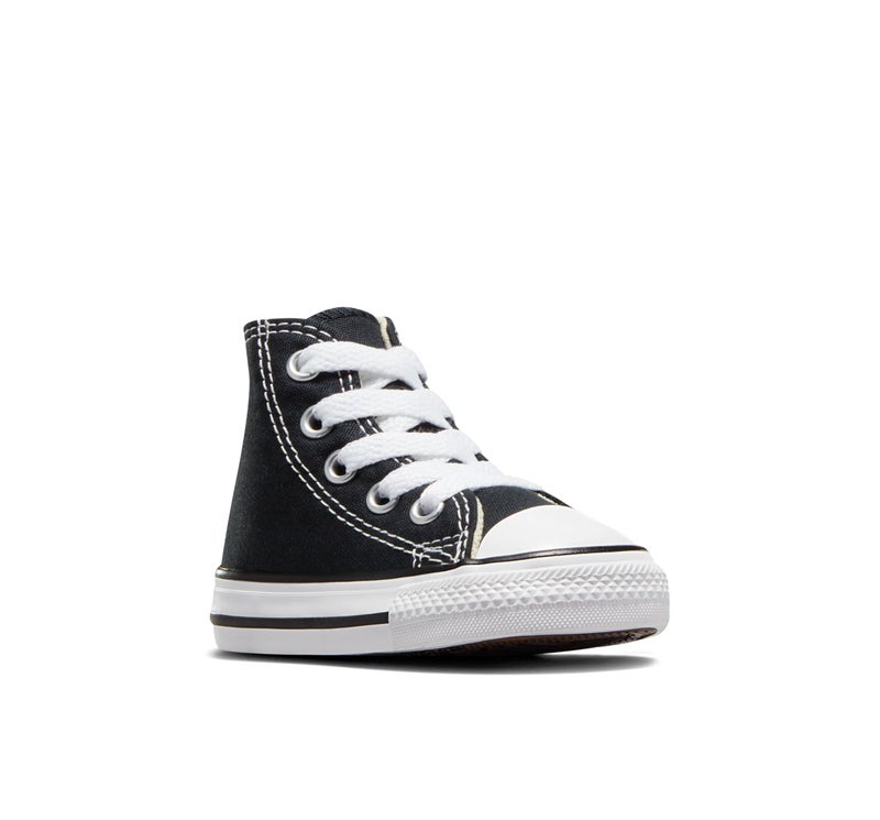 Converse Kids' Chuck Taylor All Star High Top, Black, 3 Infant - Image 3