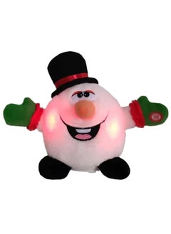 Brain Giggles Brain Giggles Singing and Dancing Snowman Plush Musical Toys for Kids Gifts  - Image 1