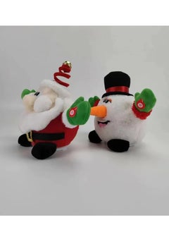 Brain Giggles Brain Giggles Singing and Dancing Snowman Plush Musical Toys for Kids Gifts  - Image 3
