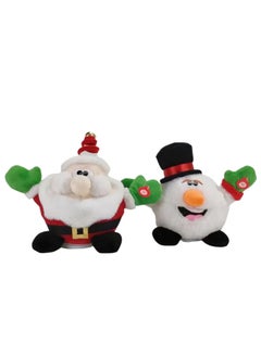 Brain Giggles Brain Giggles Singing and Dancing Snowman Plush Musical Toys for Kids Gifts  - Image 4