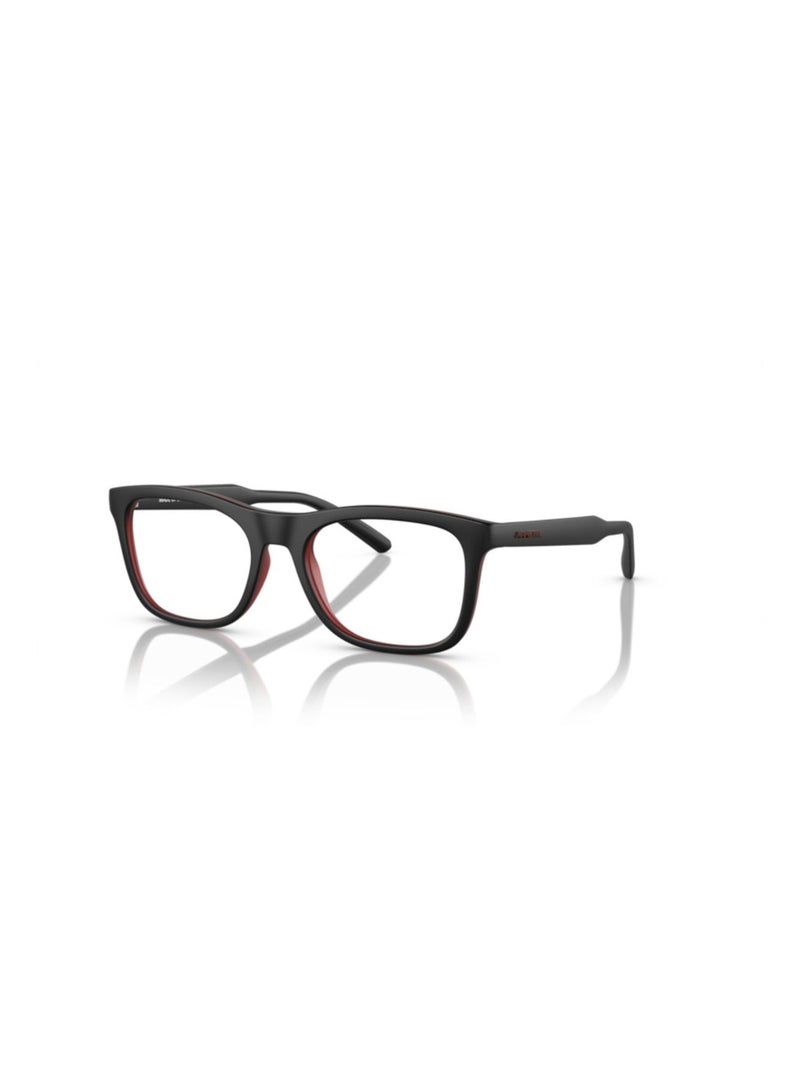Arnette Arnette Man Square  Eyeglasses- An 7217 - Lense Size:49Mm - Matte Top Black/Transp.Red  - Image 1