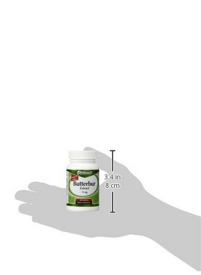 Vitacost Brand - Vitacost Butterbur Extract Standardized 75 Mg 120 Capsules - Image 1