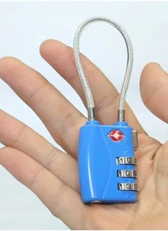MORANO 3 Digit Travel Lock with 5.5 Inch Cable for Suitcases Backpack Luggage Password Travel Lock, TSA Approved Luggage Locks  - Image 5